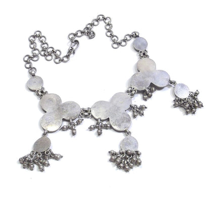 COLLANA ETNICA girocollo in argento brunito – immagine10