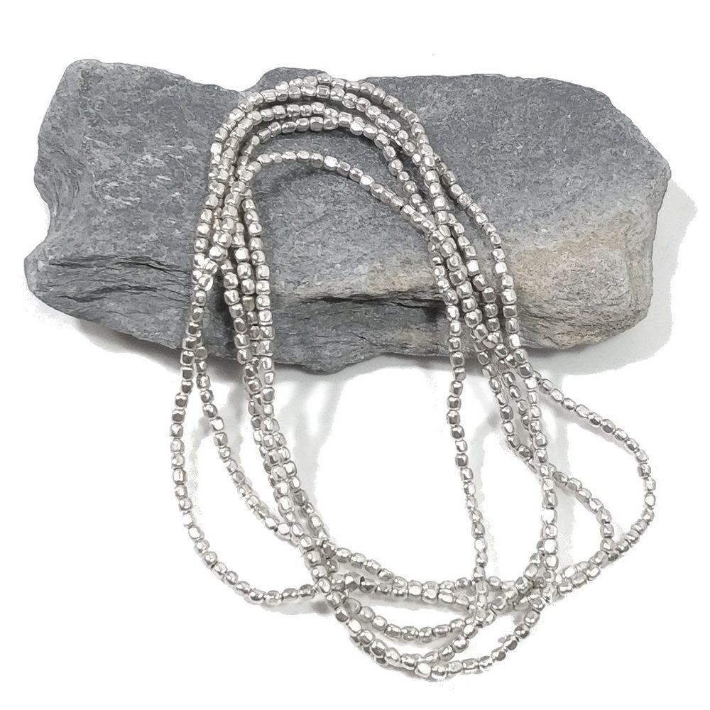 Collana lunga artigianale in ottone Collana ETNICA | COLLANE IN OTTONE
