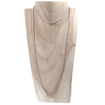 Collana lunga artigianale in ottone Collana ETNICA | COLLANE IN OTTONE