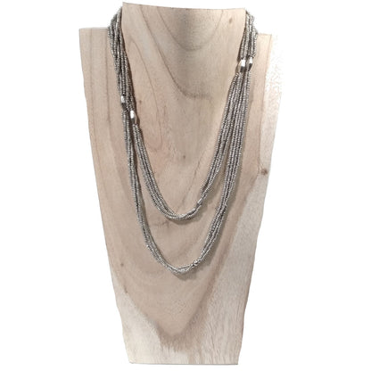 Collana lunga artigianale in ottone Collana ETNICA | COLLANE IN OTTONE