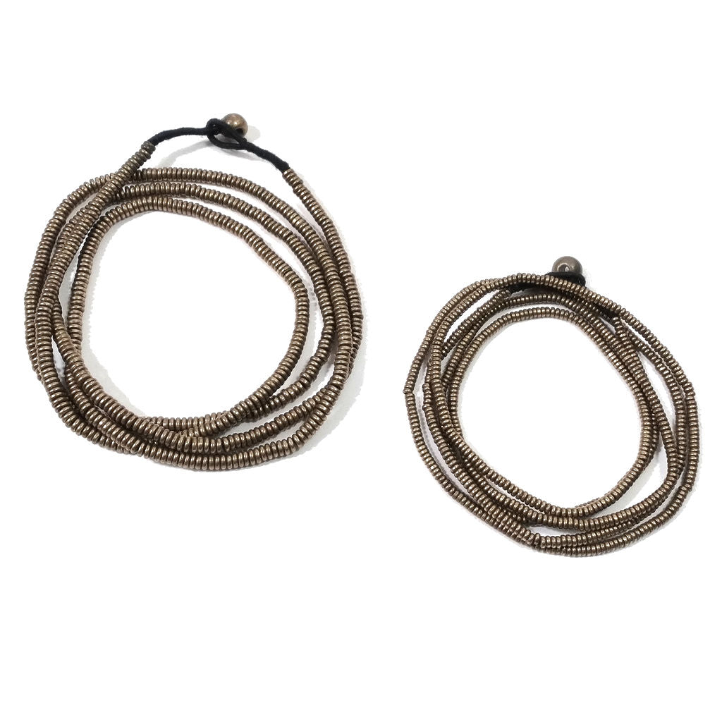 Collana lunga artigianale in ottone Collana ETNICA | COLLANE IN OTTONE – immagine12