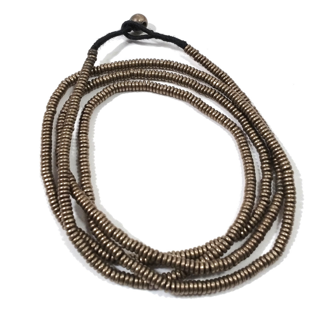 Collana lunga artigianale in ottone Collana ETNICA | COLLANE IN OTTONE – immagine11