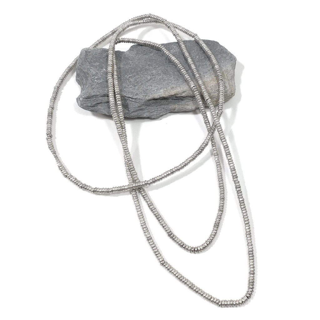 Collana lunga artigianale in ottone Collana ETNICA | COLLANE IN OTTONE – immagine16