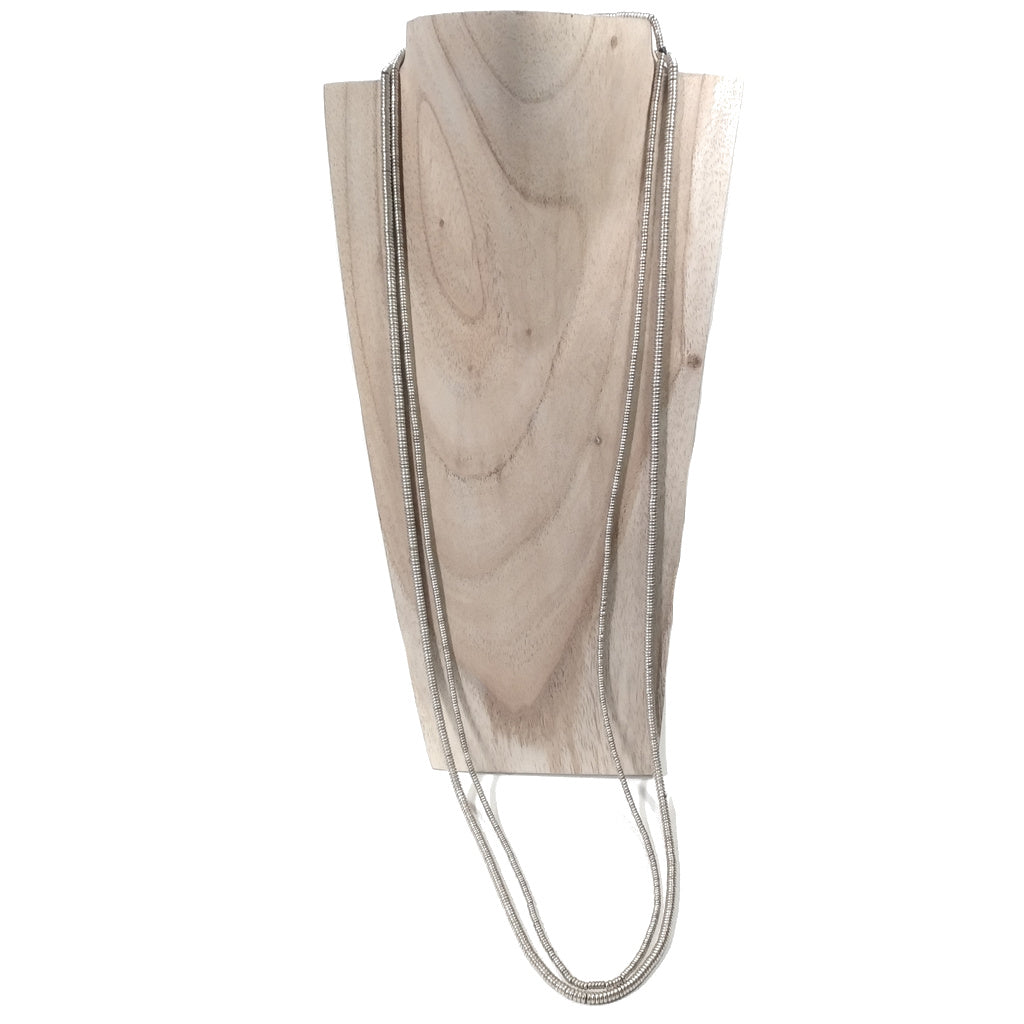 Collana lunga artigianale in ottone Collana ETNICA | COLLANE IN OTTONE – immagine18