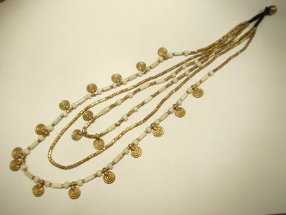 Collana in ottone Naga – immagine5