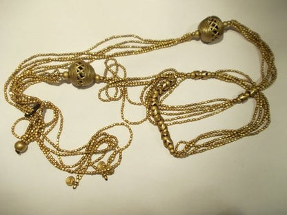 Collana in ottone Naga – immagine4
