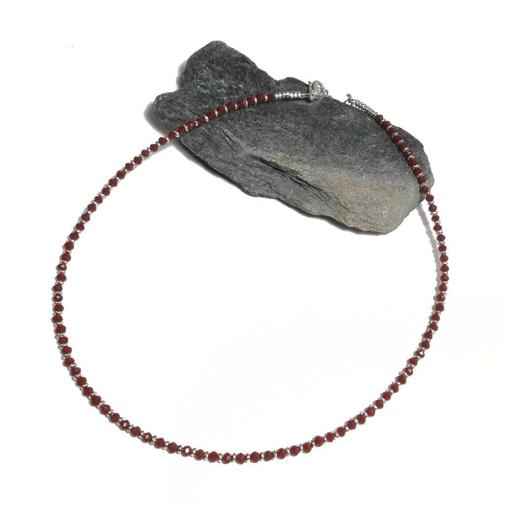 Collana choker girocollo artigianale in ottone - MULADI