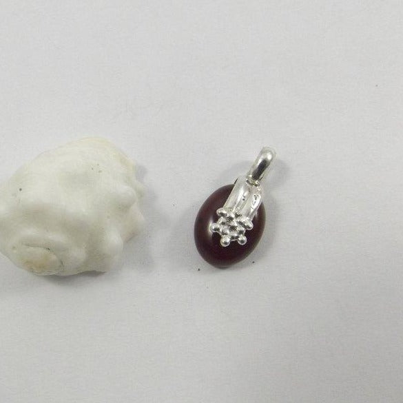CIONDOLO corniola - argento 925 - ilmondodiwit - Ciondolo