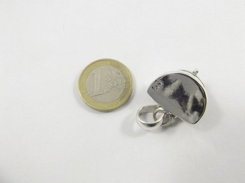 CIONDOLO corniola - scattola - argento 925 - ilmondodiwit - Ciondolo