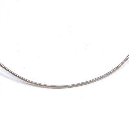 COLLANA girocollo rigido sottile in argento ANTICA to – immagine6