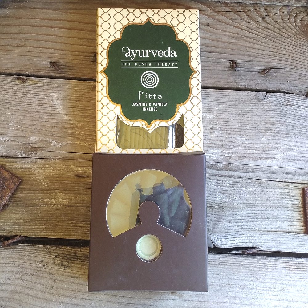 PITTA Incensi Ayurvedici Gelsomino e Vaniglia organico