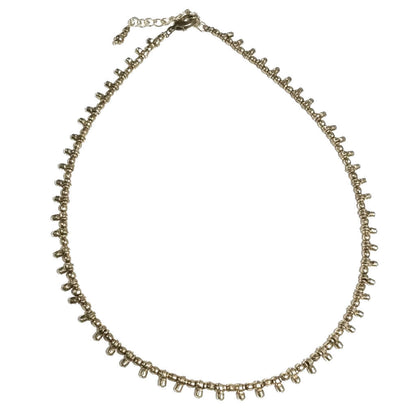 Collana etnica choker artigianale in ottone - MADARIPUR