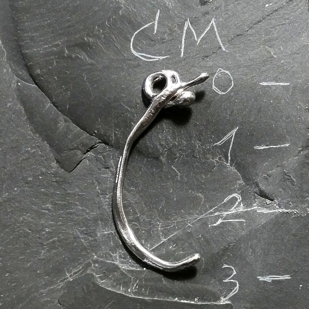 CIONDOLO PERSONALIZZATO in argento 925 con lettera - C