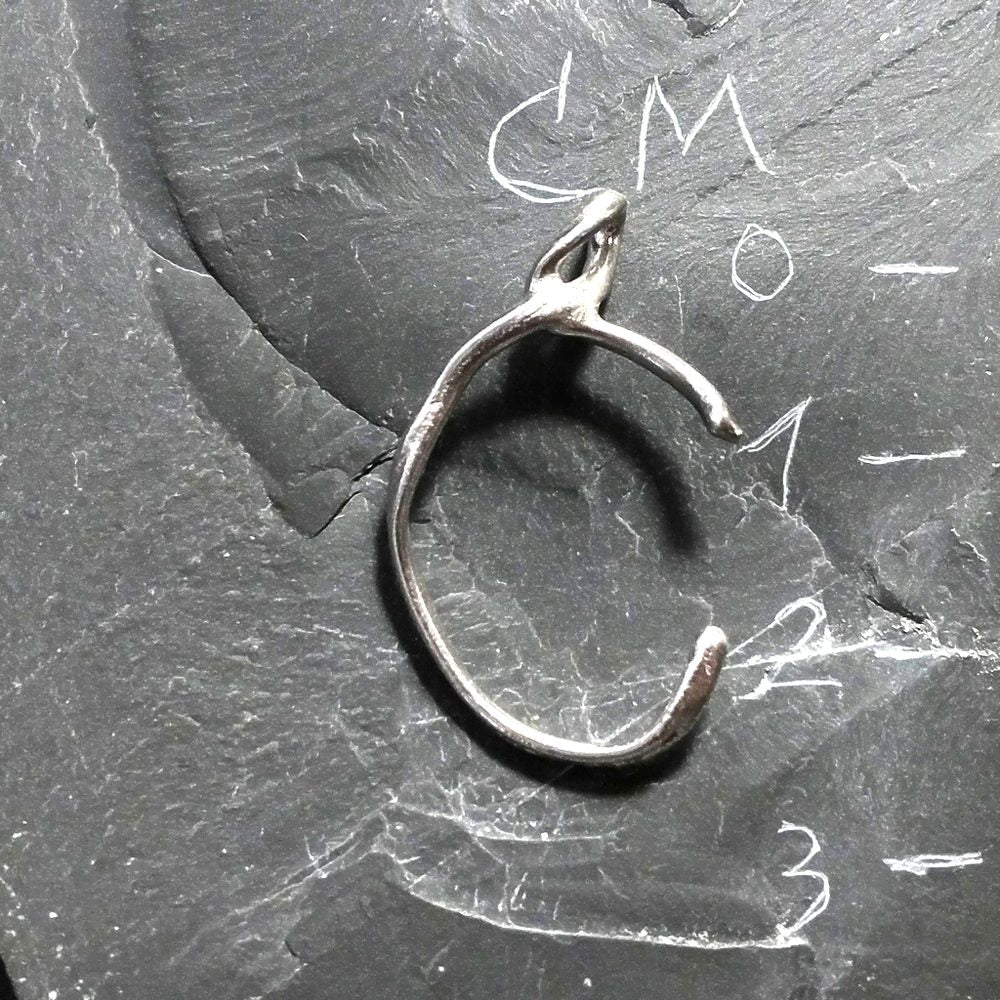 CIONDOLO PERSONALIZZATO in argento 925 con lettera - C