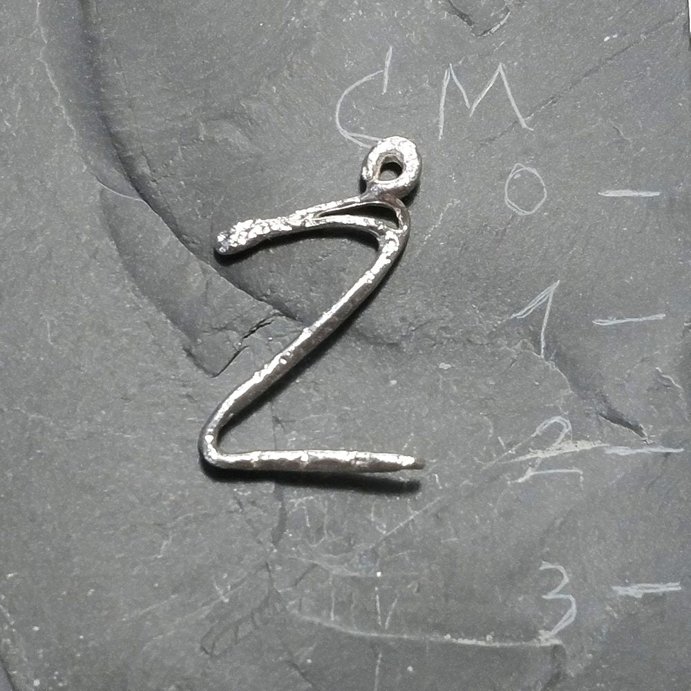 CIONDOLO PERSONALIZZATO in argento 925 con lettera - Z