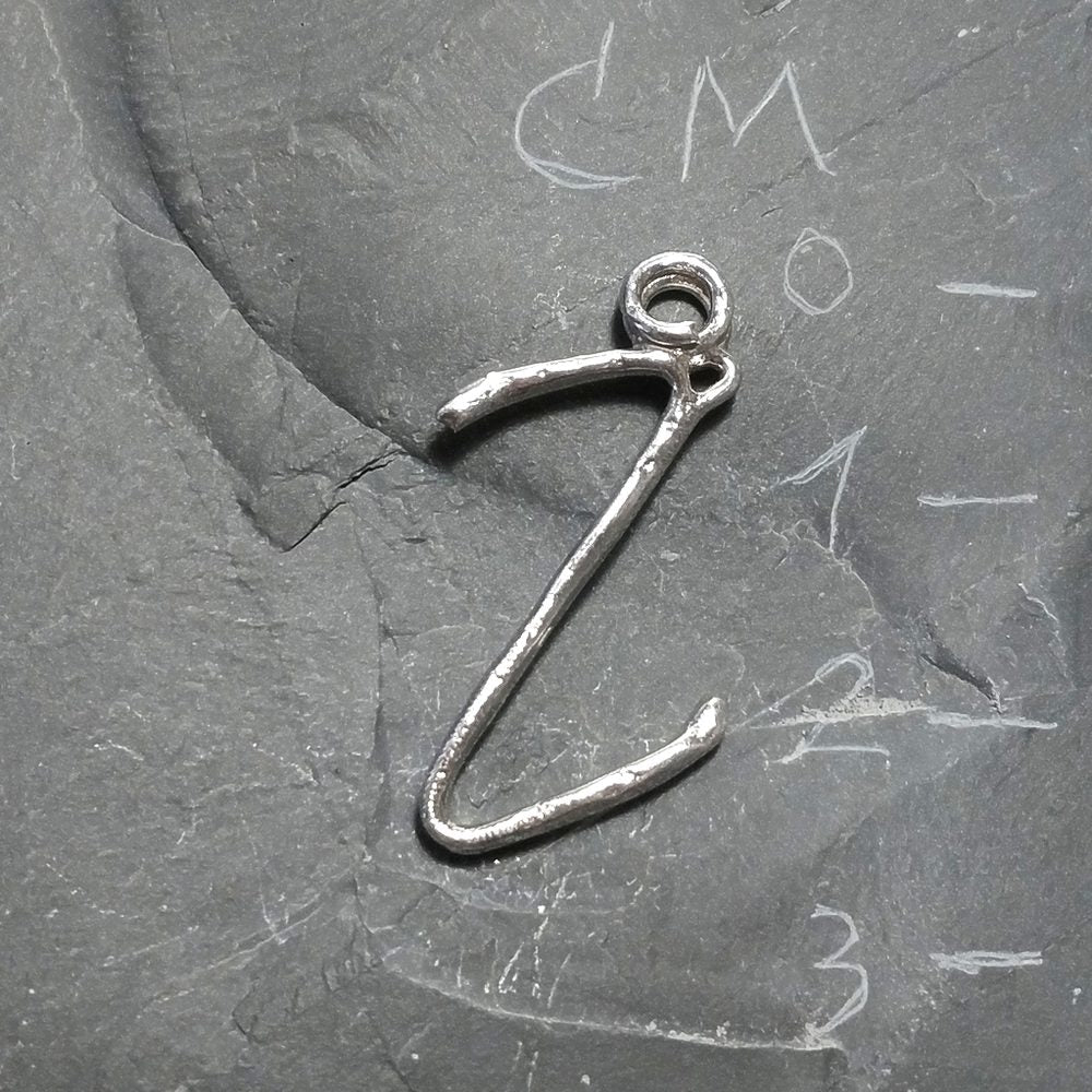 CIONDOLO PERSONALIZZATO in argento 925 con lettera - Z