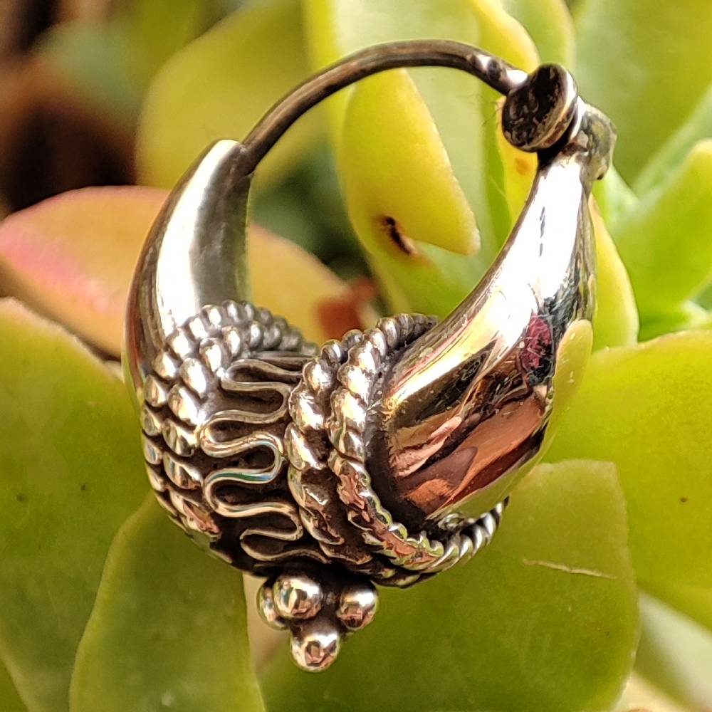 ORECCHINI a cerchio in argento 925 - SILAT