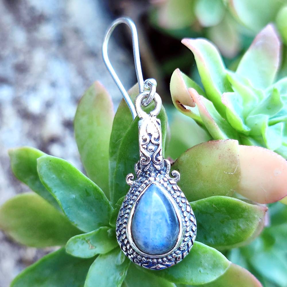 ORECCHINI con pietra in argento 925 - FULMAL