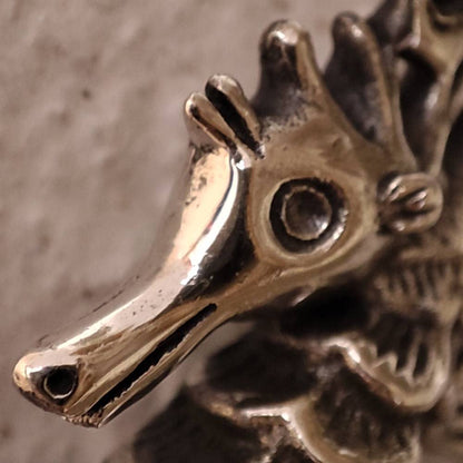 ORECCHINI cavalluccio marino in argento 925 - DEBRHA