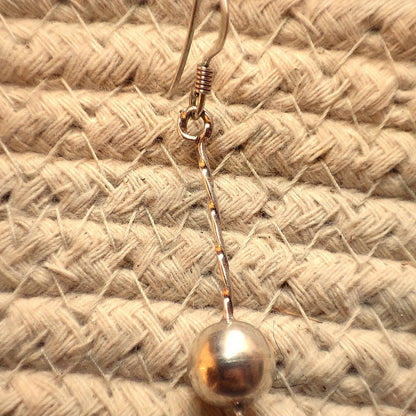 Orecchini con sfera argento - LILLIT