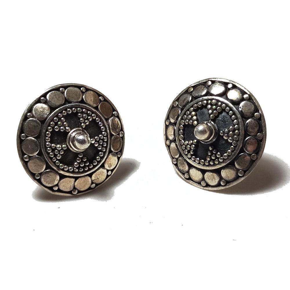 ORECCHINI etnici da lobo in argento 925 - DERUL