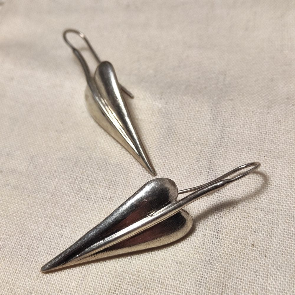 ORECCHINI satinati argento 925 - DIL