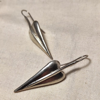 ORECCHINI satinati argento 925 - DIL