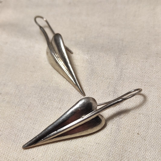 ORECCHINI satinati argento 925 - DIL