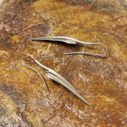 ORECCHINI satinati argento 925 - DIL