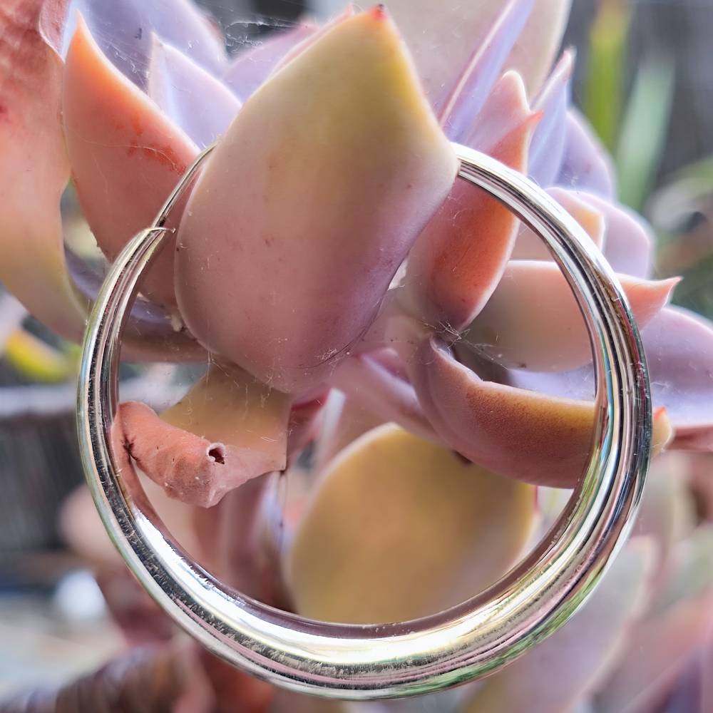 ORECCHINI a cerchio in argento 925 - KHAPUR