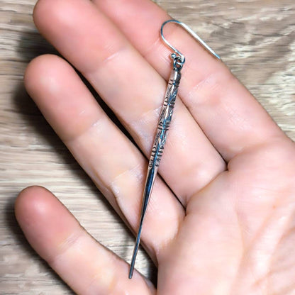 ORECCHINI etnici in argento 925 - HUMA