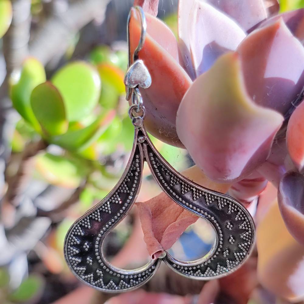 ORECCHINI etnici in argento 925 - MOHADI
