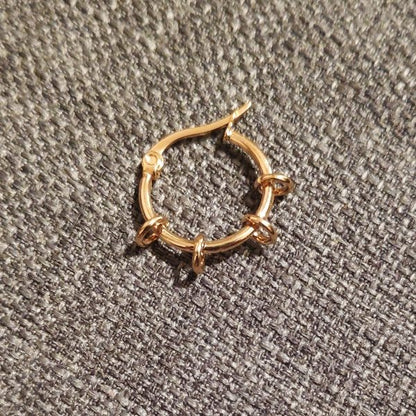 ORECCHINI in acciaio 316 L - EASYRING