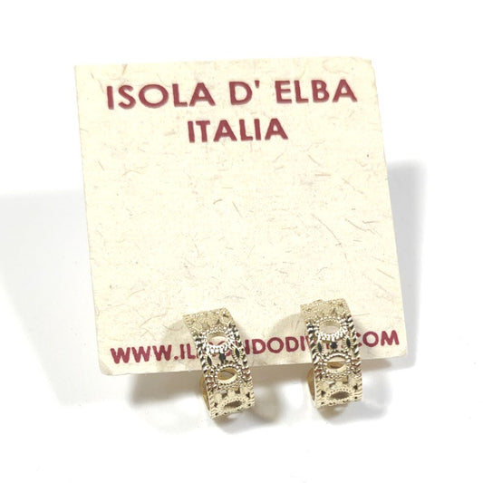 ORECCHINI acciaio 316 L Chirurgico doratoORECCHINI  | Cerchio