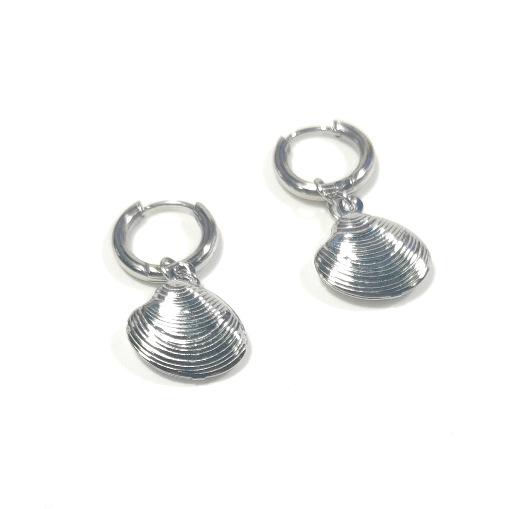 ORECCHINI acciaio 316 L ChirurgicoORECCHINI  | Conchiglia
