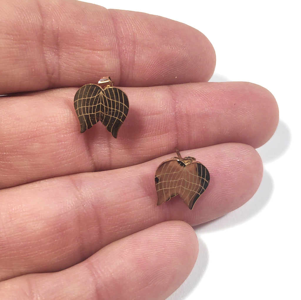 ORECCHINI in acciaio 316 L - ALI D'ANGELO