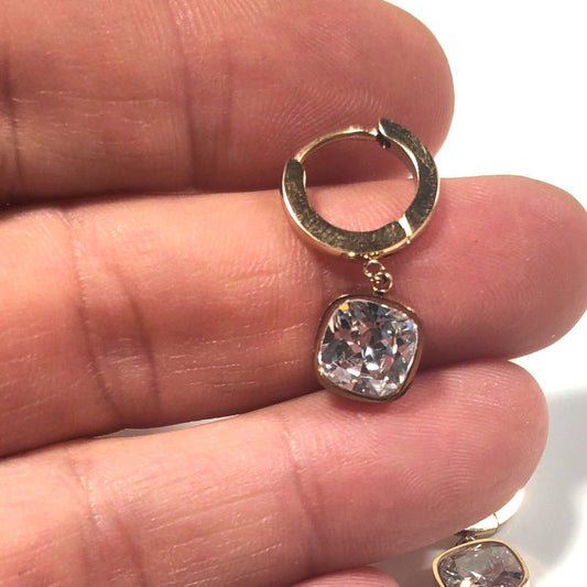 ORECCHINI acciaio 316 L Chirurgico rosè - JACK – immagine2