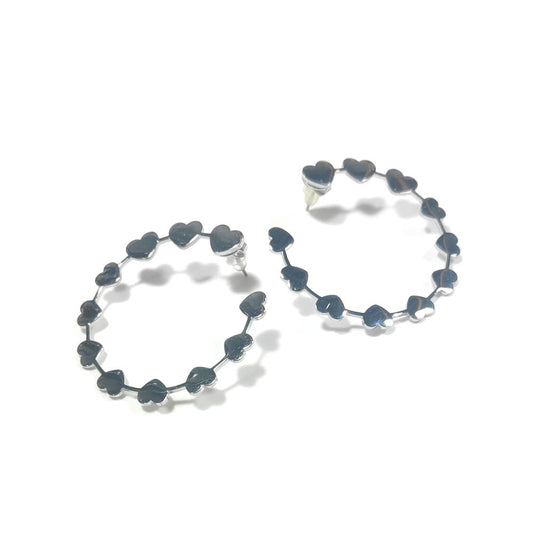 ORECCHINI acciaio 316 L ChirurgicoORECCHINI  | Cuori