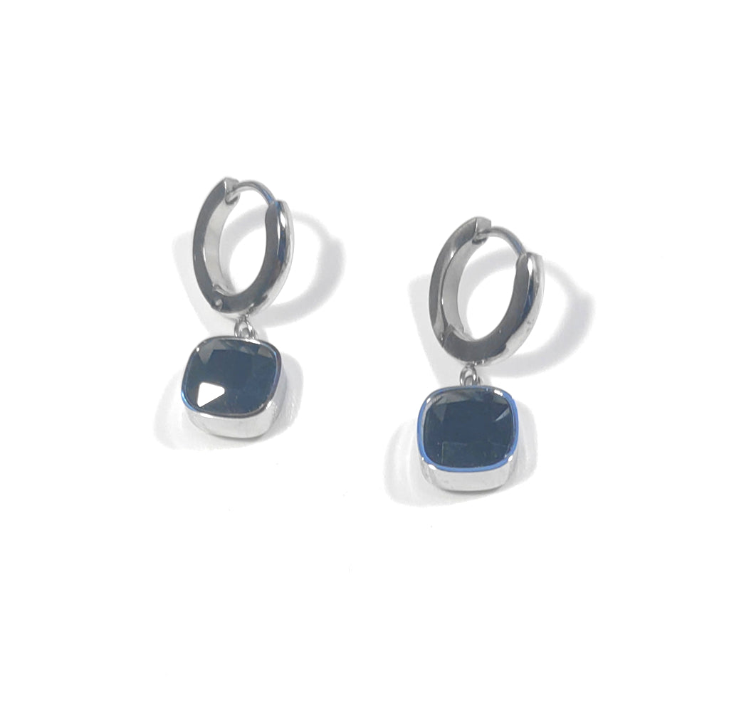 ORECCHINI acciaio 316 L ChirurgicoORECCHINI Zircone colorato, | Punto Luce