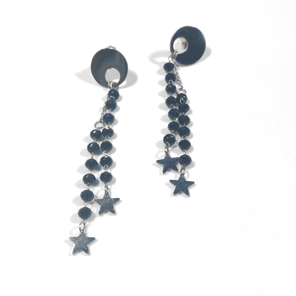 ORECCHINI acciaio 316 L - STELLE