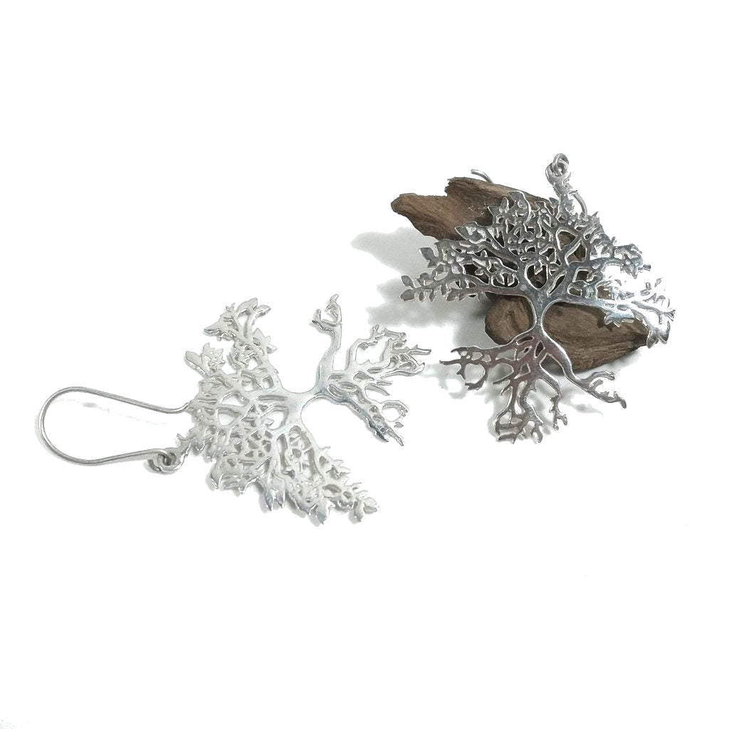 ORECCHINI etnici in argento 925 ALBERO DELLA VITA | Orecchini in argento