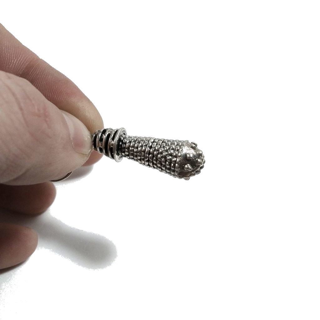 ORECCHINI etnici in argento 925 a goccia filigrana