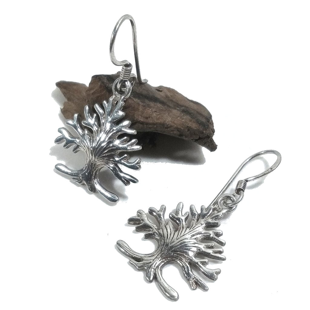 ORECCHINI etnici in argento 925 ALBERO DELLA VITA | Orecchini in argento