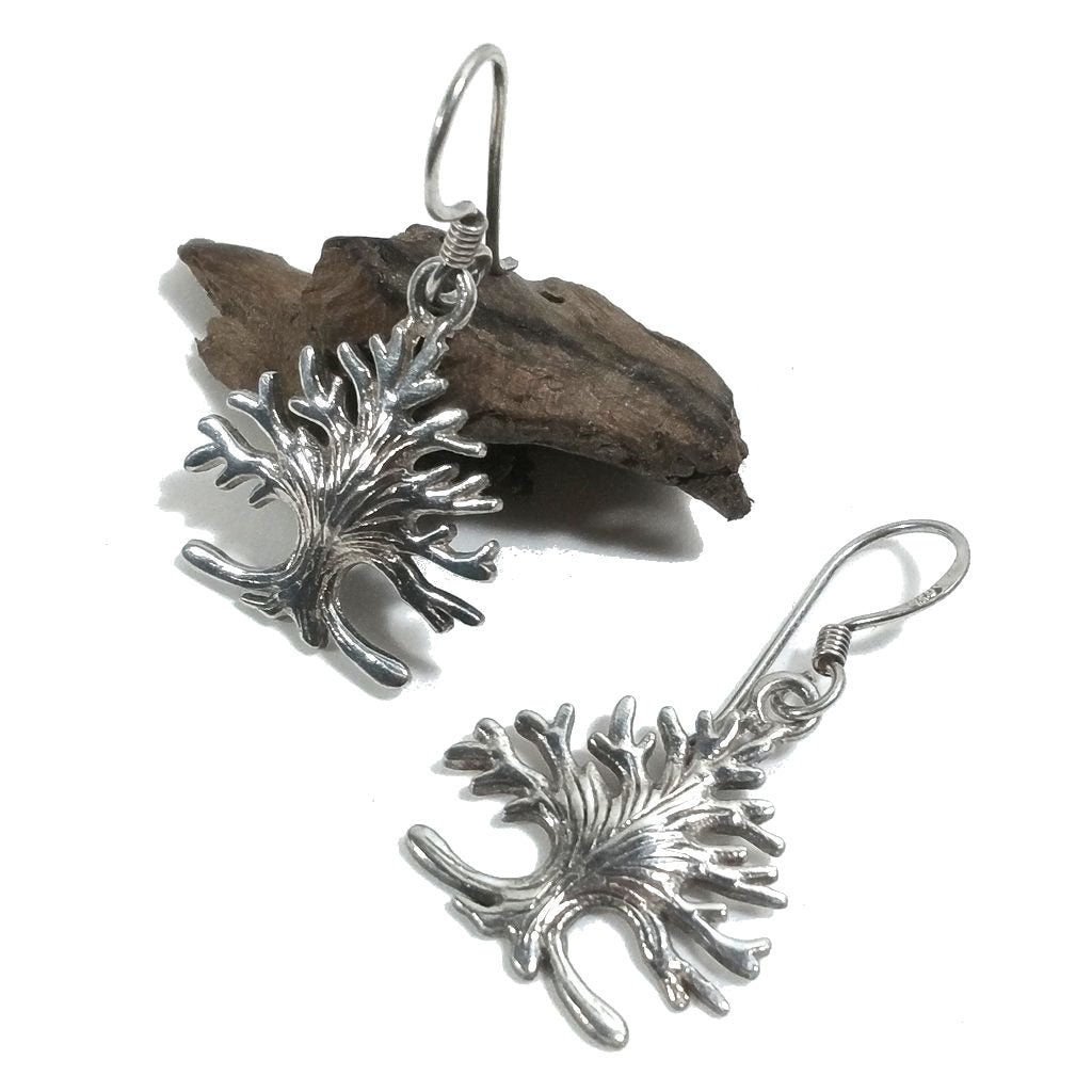 ORECCHINI etnici in argento 925 ALBERO DELLA VITA | Orecchini in argento