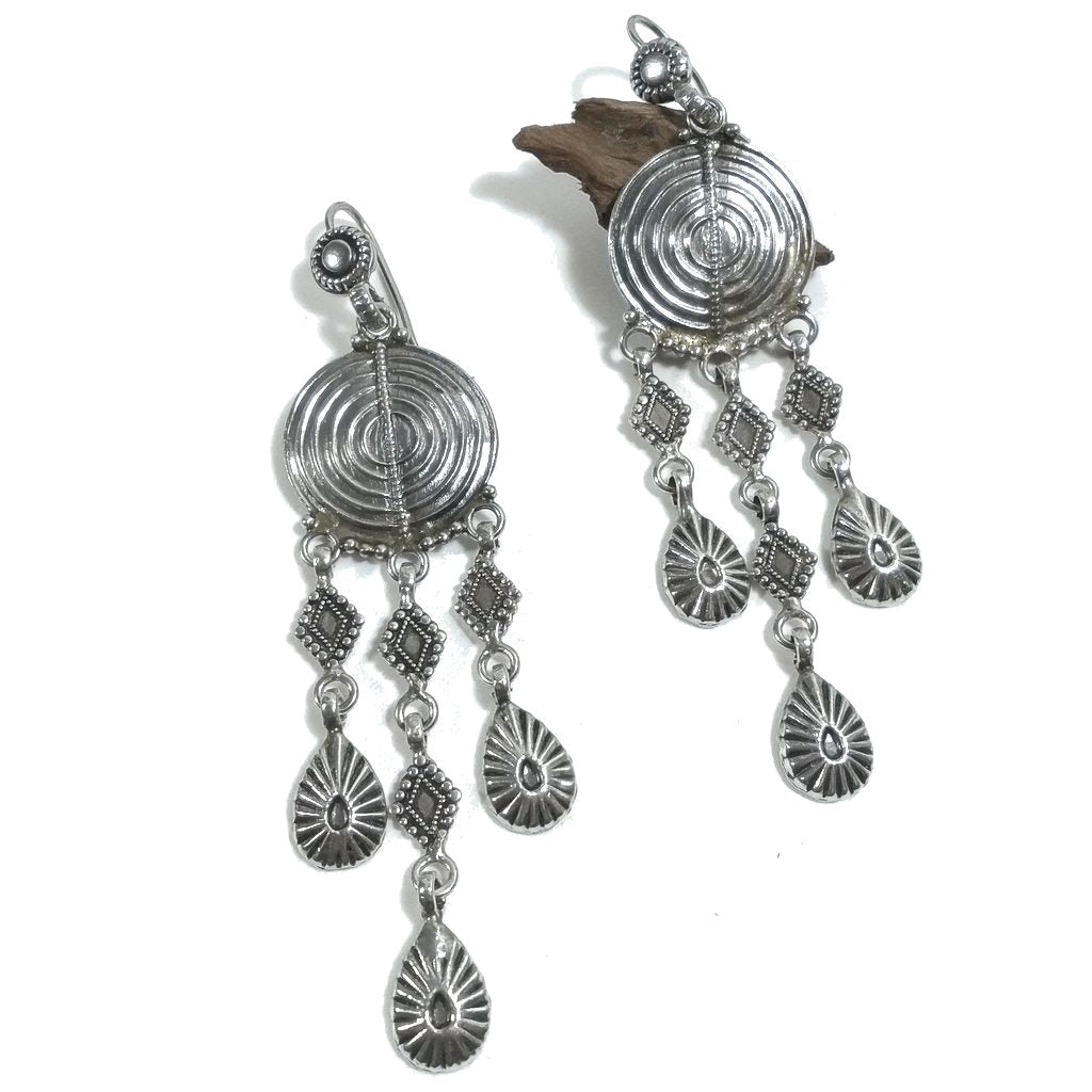 ORECCHINO etnico argento vecchio (>50 anni) | Gioielli da collezione