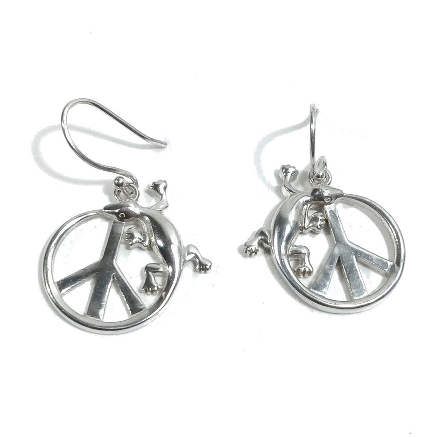Elli Orecchini Creoli in Argento Sterling 925 Pendente