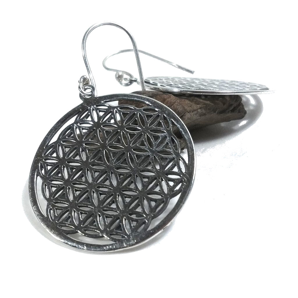 ORECCHINI in argento 925 ORECCHINI artigianali | Fiore della Vita