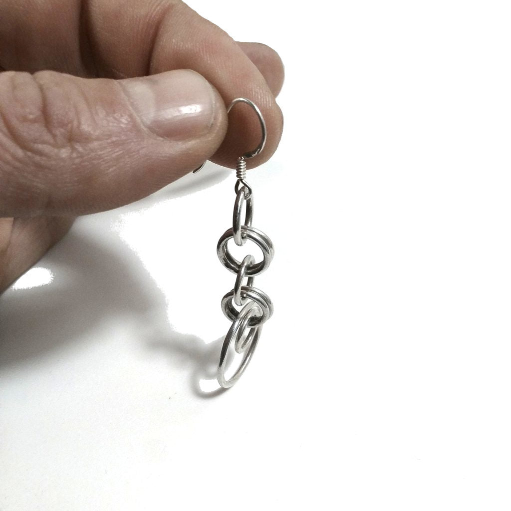 ORECCHINI Argento 925 ORECCHINI artigianali | orecchini in argento | cerchio