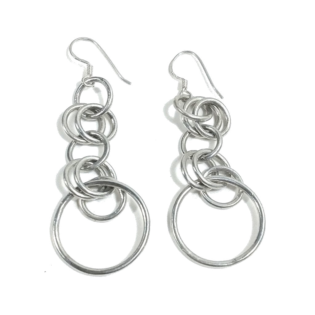 ORECCHINI Argento 925 ORECCHINI artigianali | orecchini in argento | cerchio