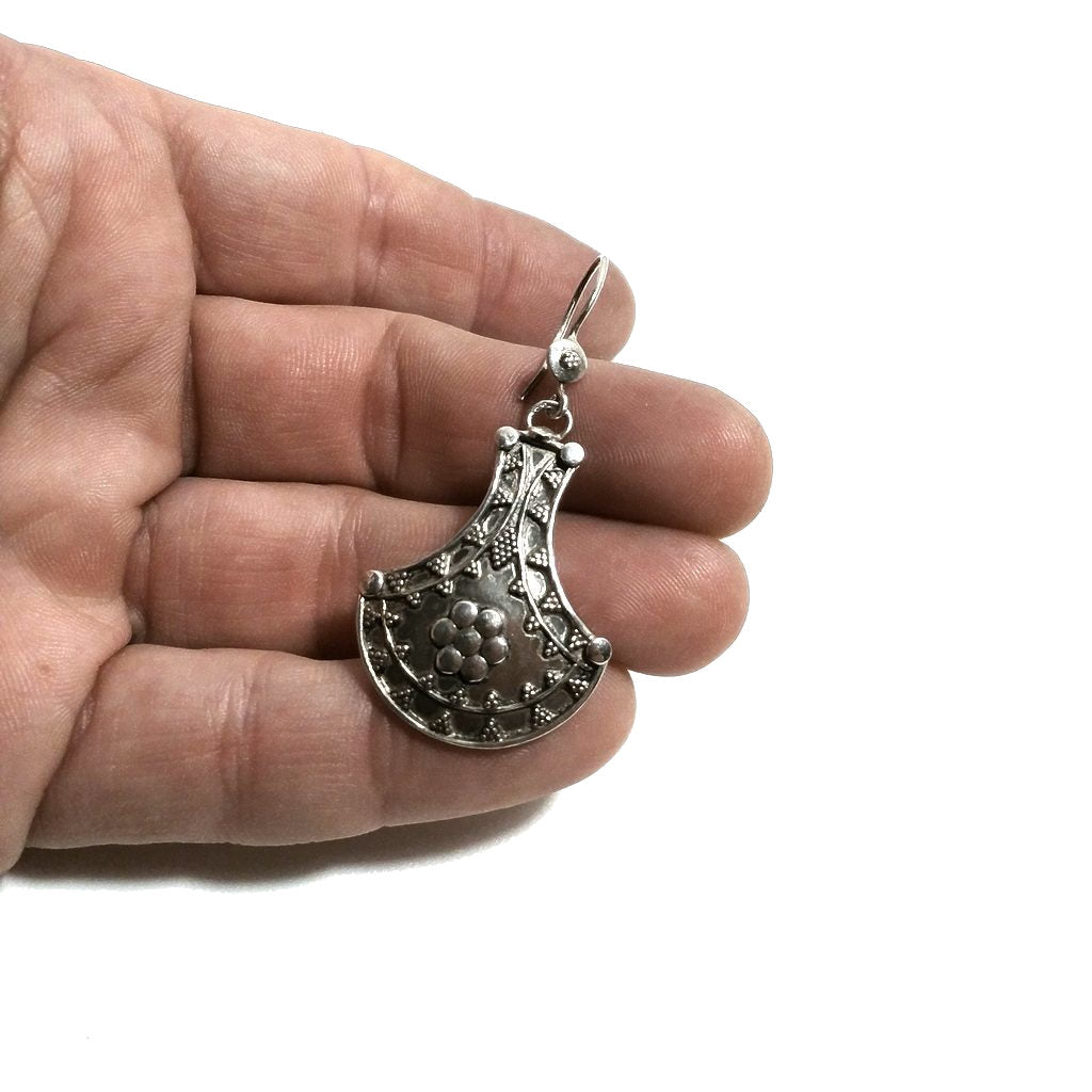 Orecchini etnici in argento 925 - JATARA
